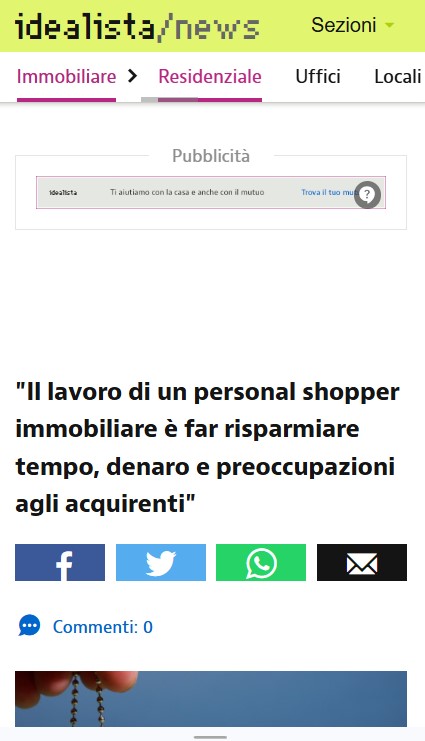 entrevista de Giovanni giacomini en idealista.it